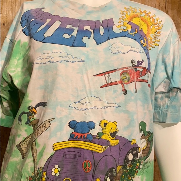 GRATEFUL DEAD T-SHIRT VINTAGE RARE 1992 - Picture 2 of 8